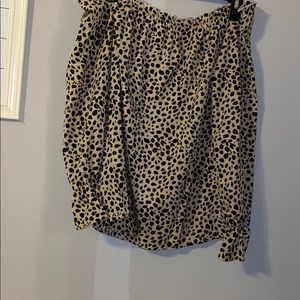 Off the shoulder blouse